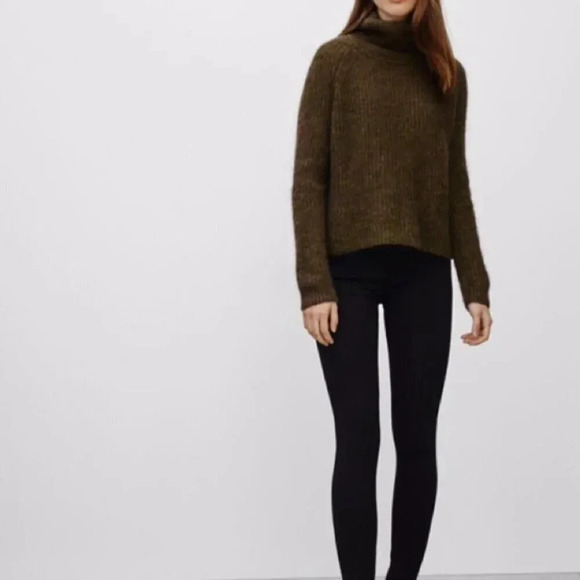 Aritzia Womens 4 Talula Black Skinny Pant - Picture 1 of 13